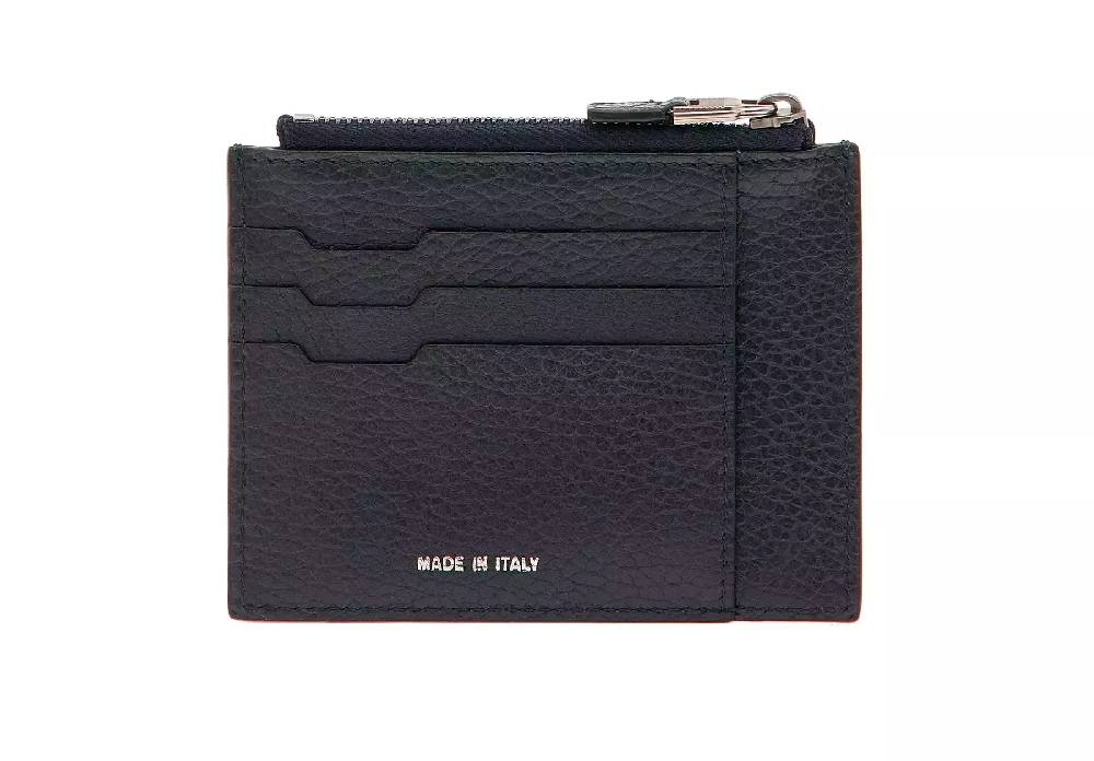Pineider Porta carte con zip in Bottalato Promozione