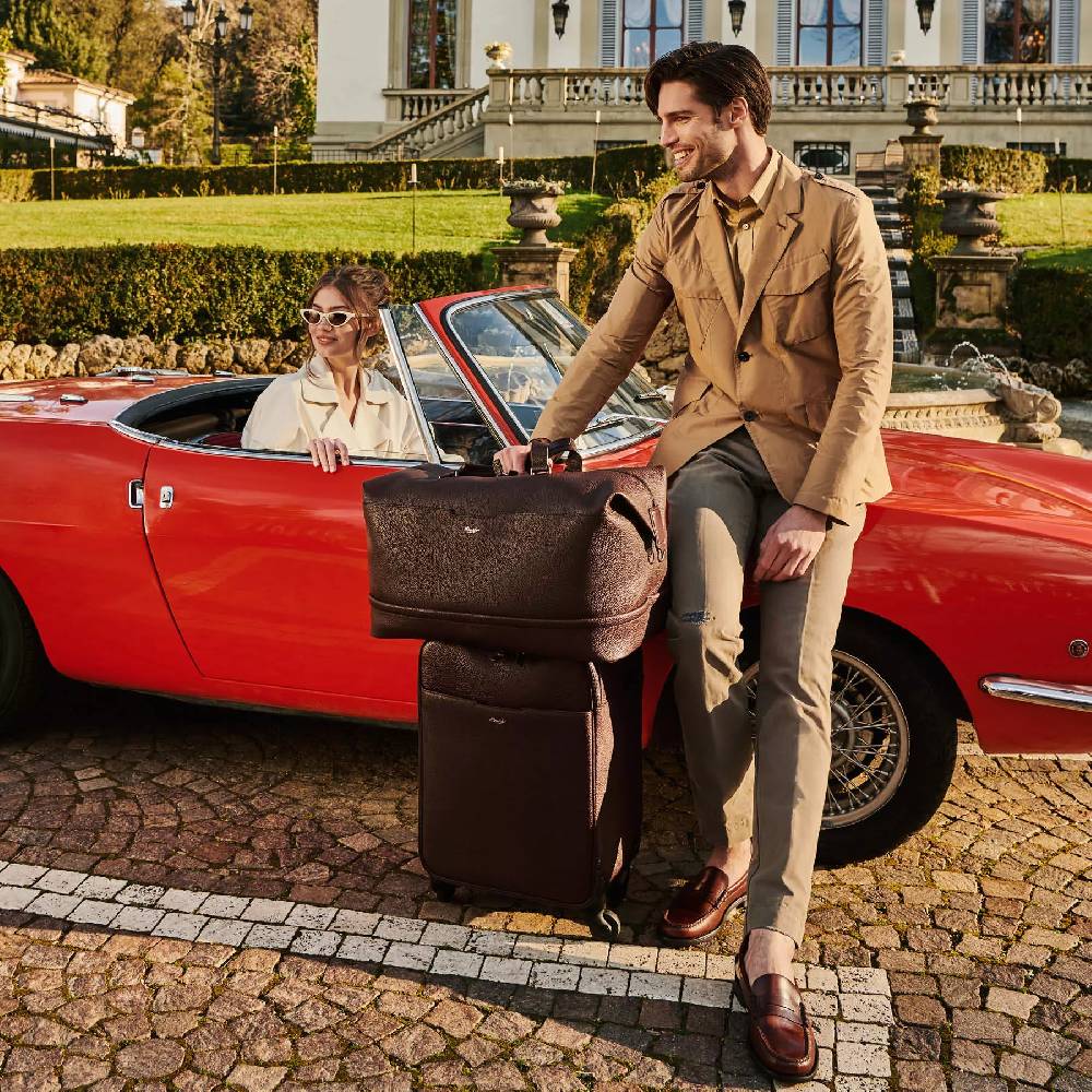Pineider Classic Trolley in Bottalato Offerta
