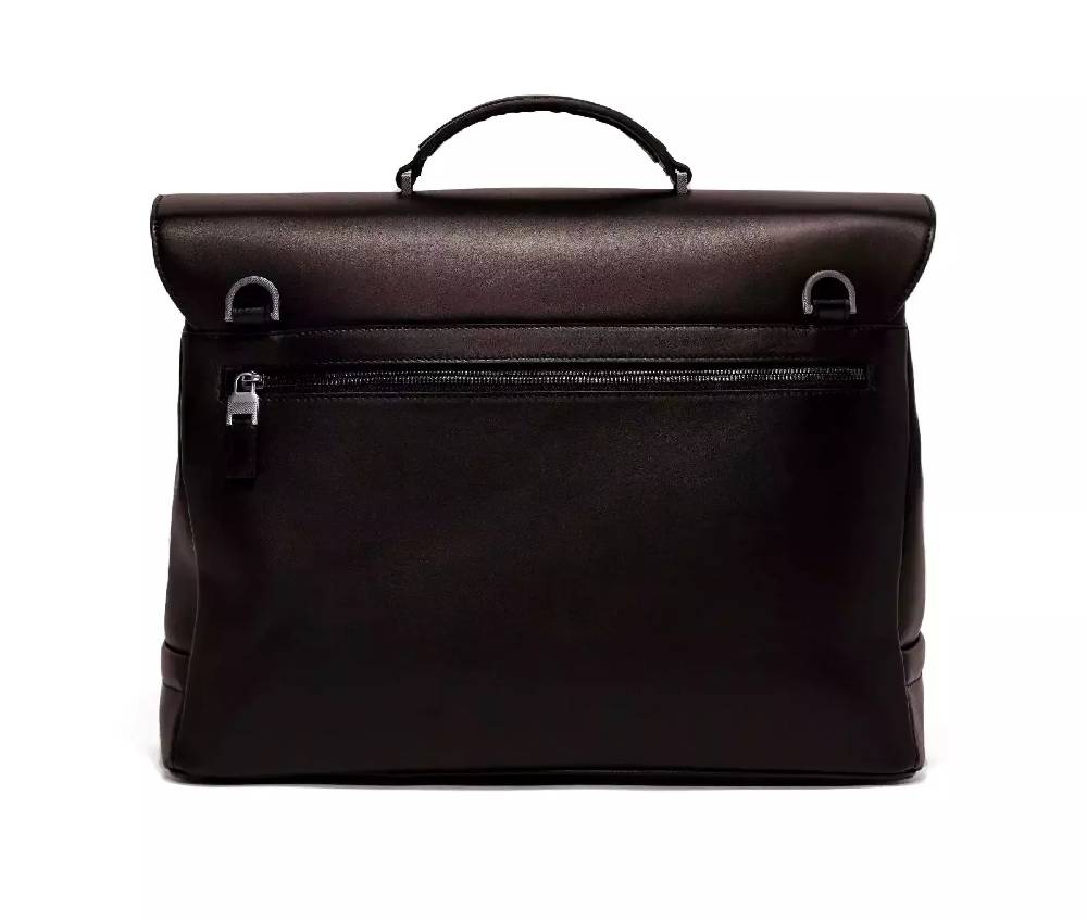Pineider Doctor Briefcase in Metro Smooth In Vendita