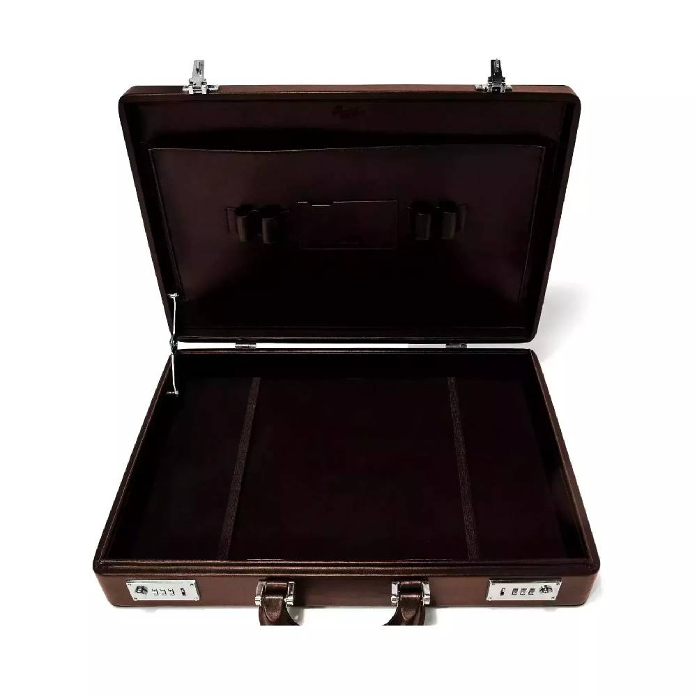 Pineider Bond Briefcase in Metro Smooth Offerte