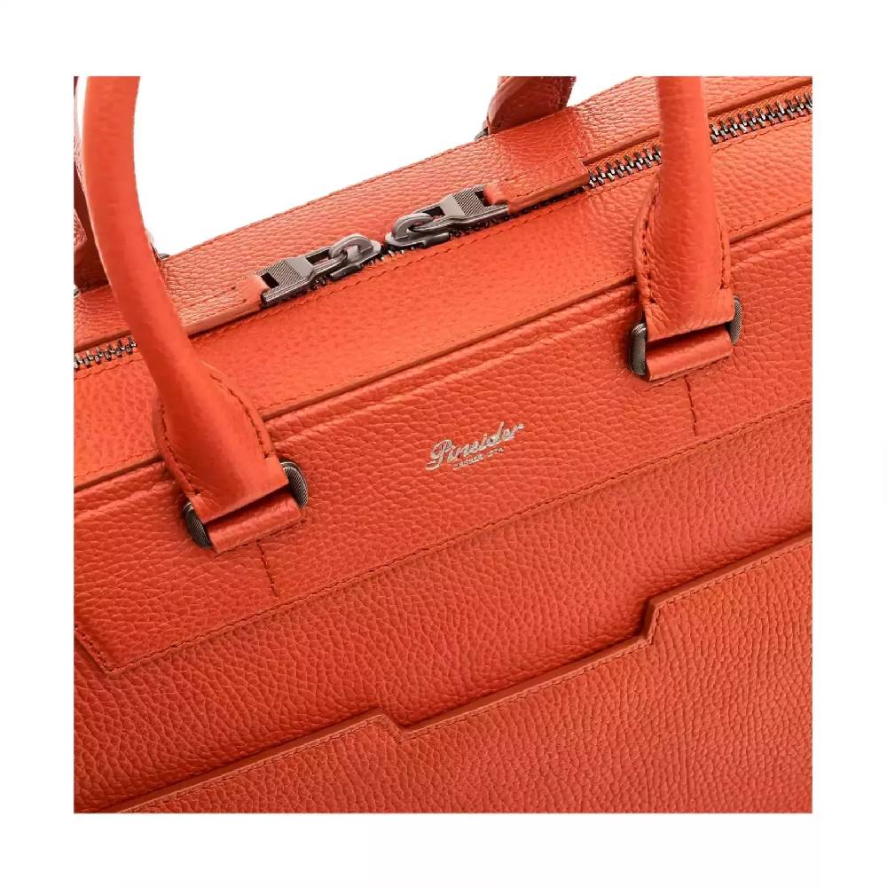 Pineider Tailored Briefcase in Bottalato Vendita Calda