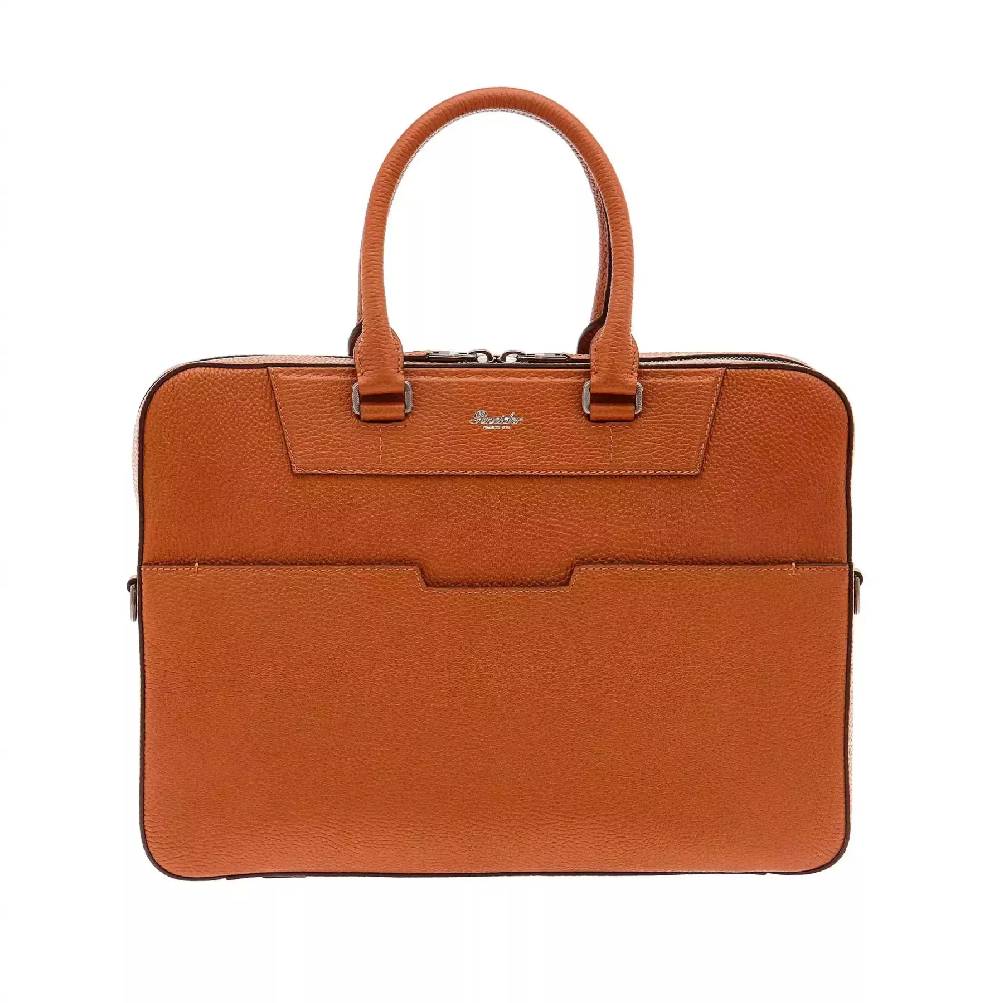 Pineider Tailored Briefcase in Bottalato Vendita Calda