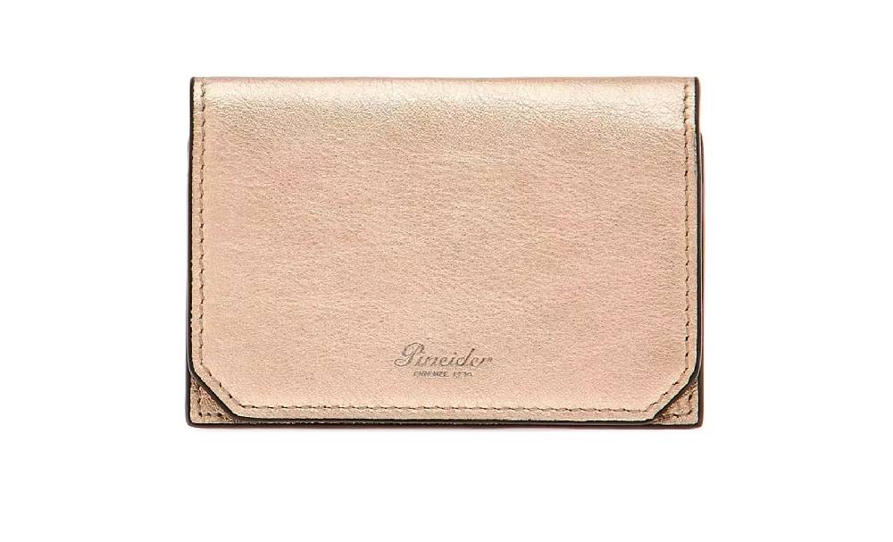 Pineider Porta carte con patta in Metro Smooth Negozi Online
