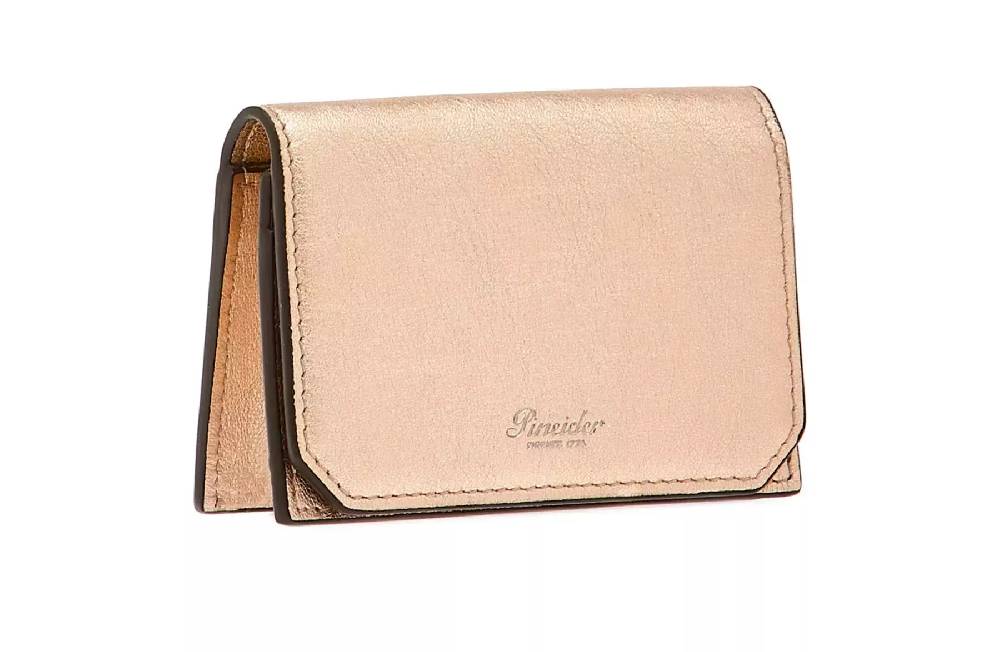 Pineider Porta carte con patta in Metro Smooth Negozi Online