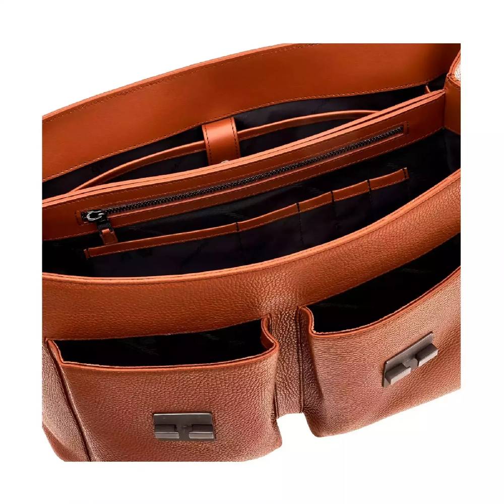 Pineider Double Briefcase in Bottalato Hotsell