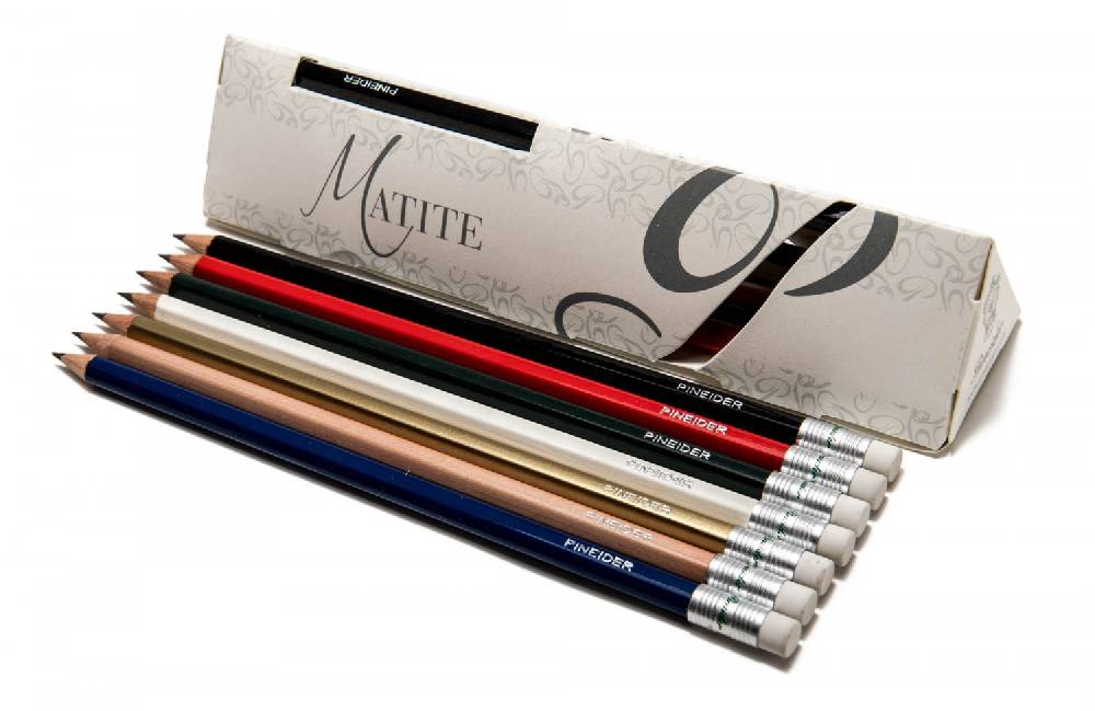 Pineider Set 14 matite in Astuccio 2025