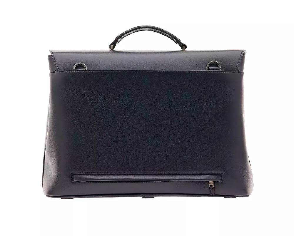 Pineider Double Briefcase in Metro Smooth Shopping Online