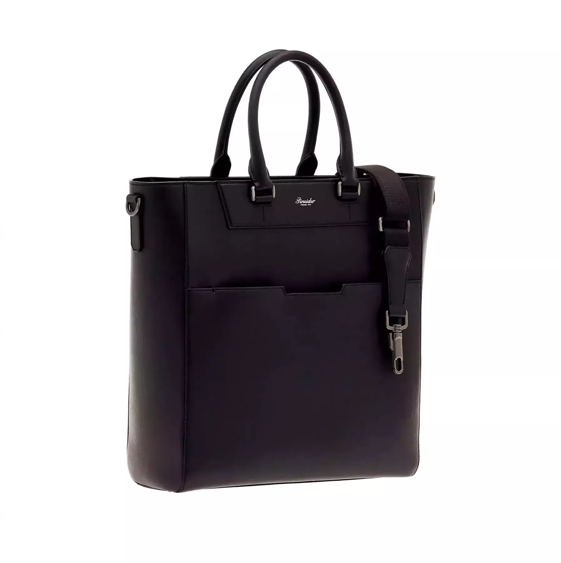 Pineider Florence Vertical Shopping in Metro Smooth Sottocosto