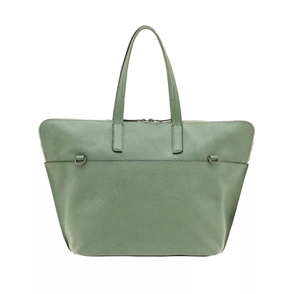 Pineider Saddle Tote Bag in Bottalato Presa
