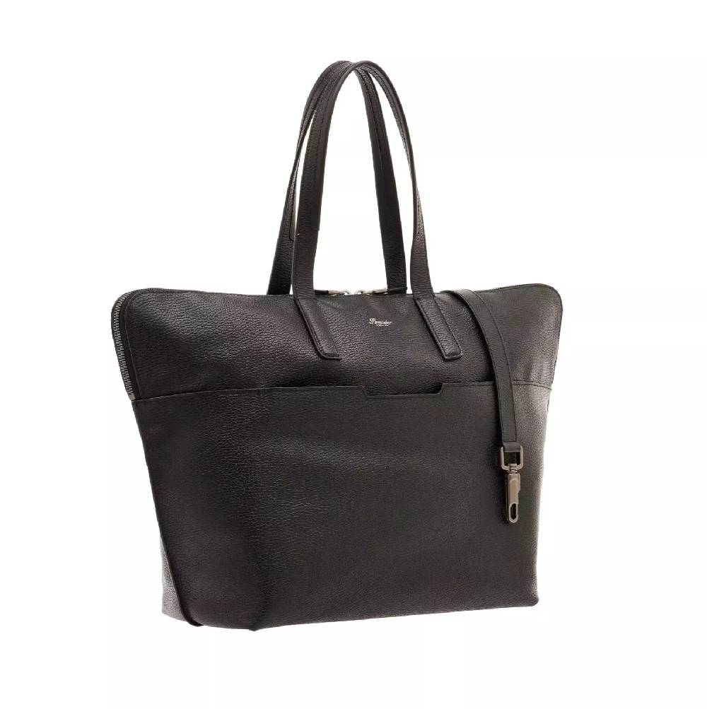 Pineider Saddle Tote Bag in Bottalato Presa