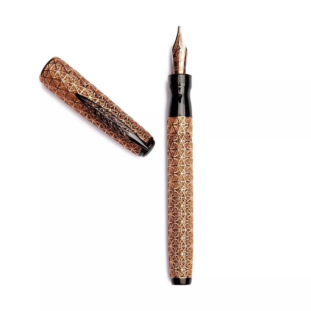 Pineider Penna Stilografica Psycho- Pennino in Oro 14KT Vendite Flash