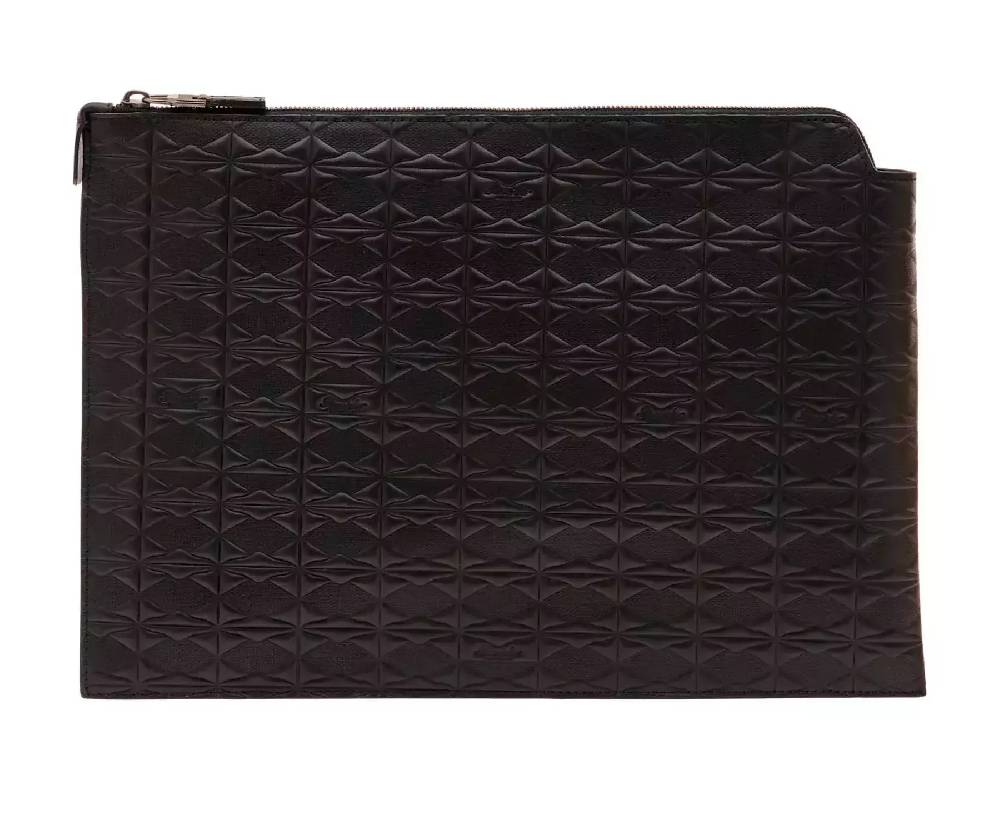 Pineider Pouch Large in Embossed Empress 2025