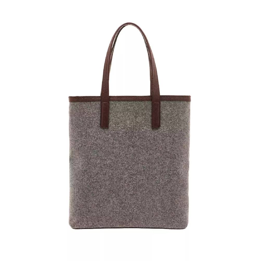 Pineider Museum Shopping Bag in Wool Qualità
