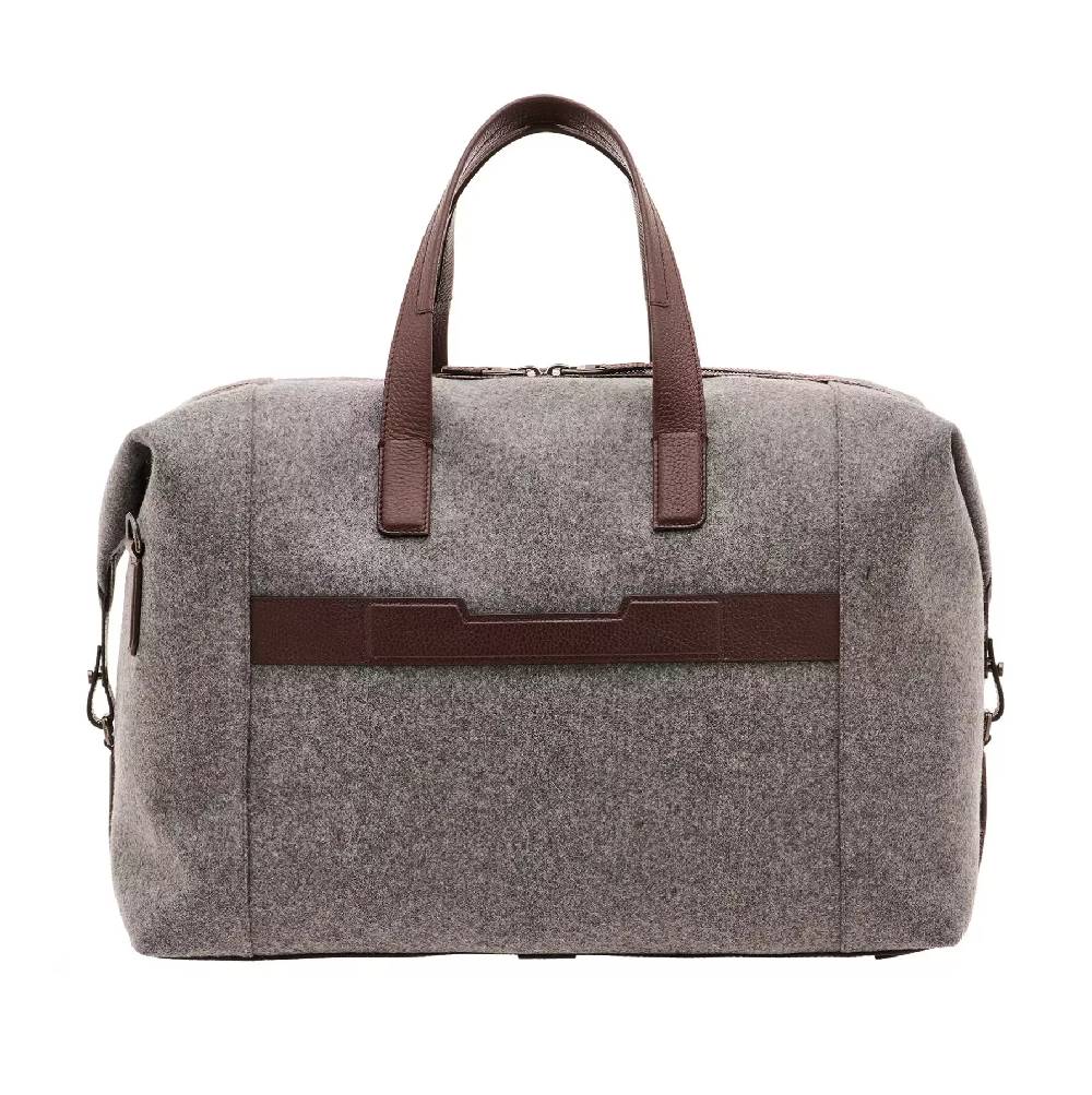 Pineider Cabin Duffle in Wool Spedizione Gratuita