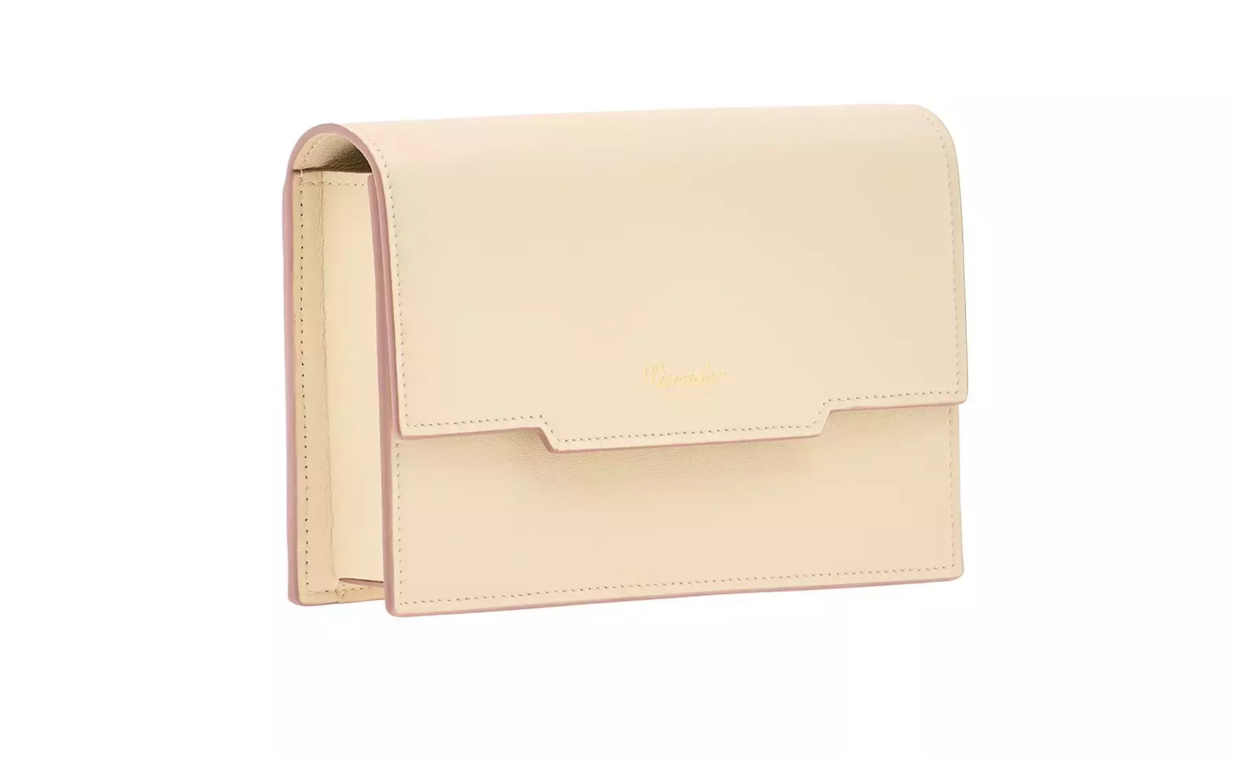 Pineider Flap Shoulder Bag in Metro Smooth Pezzi Unici