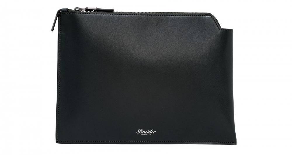 Pineider Pouch Medium in Metro Smooth Economico