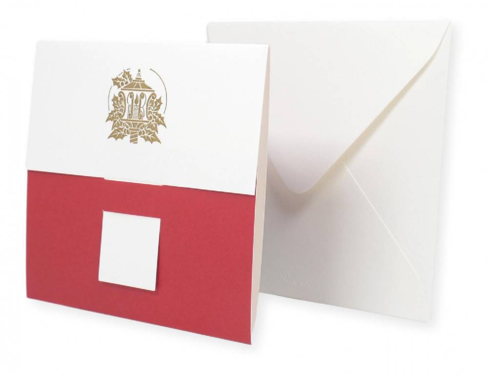 Pineider Christmas Box mix carte e buste Offerta natalizia