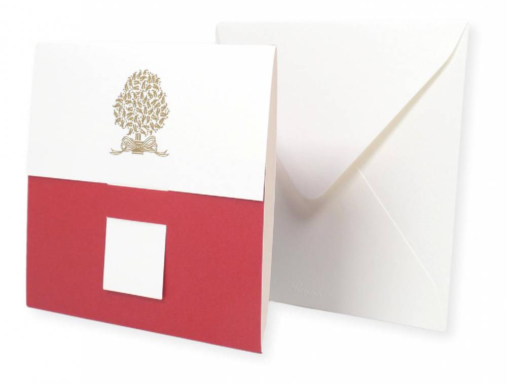 Pineider Christmas Box mix carte e buste Offerta natalizia