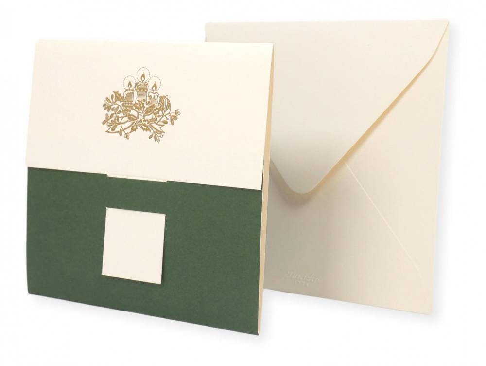 Pineider Christmas Box mix carte e buste Offerta natalizia