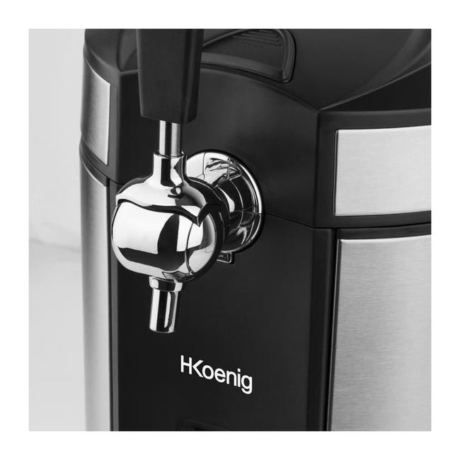Leroymerlin H.Koenig Spillatore Birra BW1880 Compatibile con i Fusti Universali Pressurizzati e Non da 5L 65W Saldi