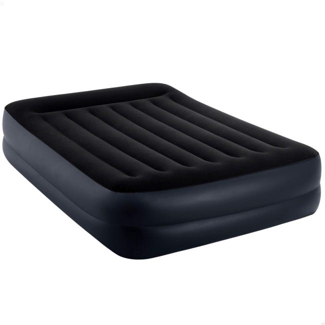 Leroymerlin Intex 64124ND - Materasso Dura-Beam Pillow Rest Raised Autogonfiante 152x203x42 cm Nuova