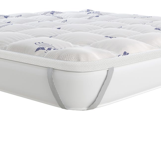 Leroymerlin TOPPER AIR TRASPIRANTE CON ELASTICI SOFFIETTO 3 CM SINGOLO 80x195 cm Negozio online di fabbrica