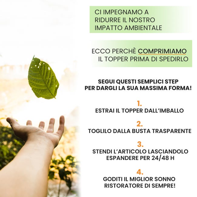 Leroymerlin TOPPER AIR TRASPIRANTE CON ELASTICI SOFFIETTO 3 CM SINGOLO 80x195 cm Negozio online di fabbrica
