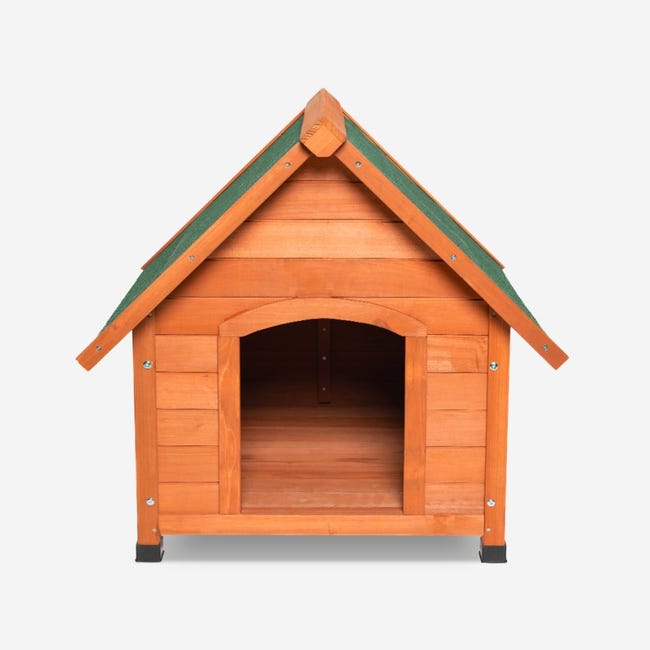 Leroymerlin Cuccia cani in legno casetta da esterno taglia media 85x101x85 Linus Offerta natalizia
