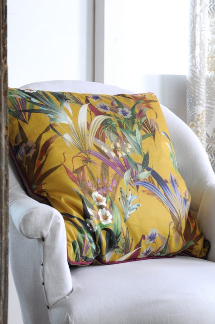 Leroymerlin Cuscino Josie / Vienne mostarda 60 x 60 cm Offerta Pasqua