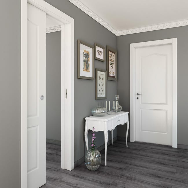 Leroymerlin Porta scorrevole Empire bianco L 70 x H 210 cm reversibile Fino al 60% di sconto
