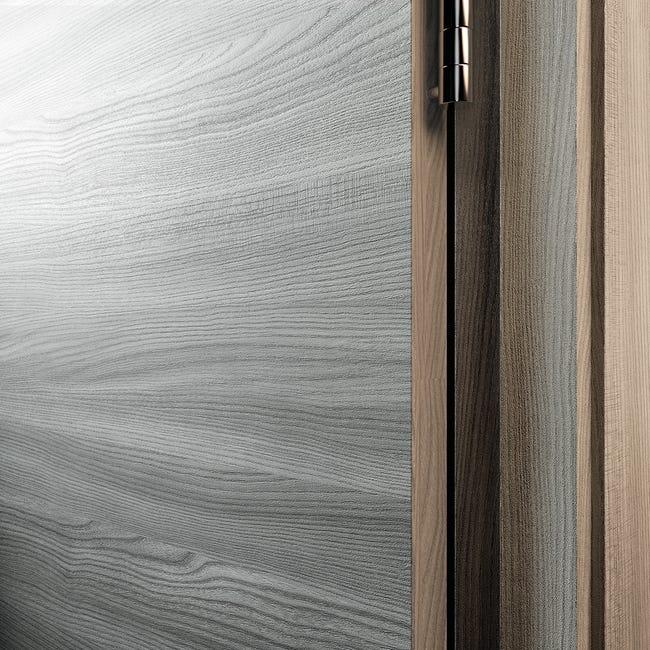 Leroymerlin Porta battente Corn rovere grigio L 90 x H 210 cm reversibile Fino al 65% di sconto