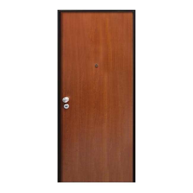 Leroymerlin Porta blindata MASTER First L 85 x H 210 cm noce apertura destra Fino al 55% di sconto
