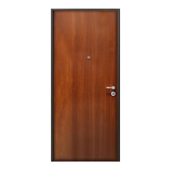 Leroymerlin Porta blindata MASTER First L 85 x H 210 cm noce apertura destra Fino al 55% di sconto