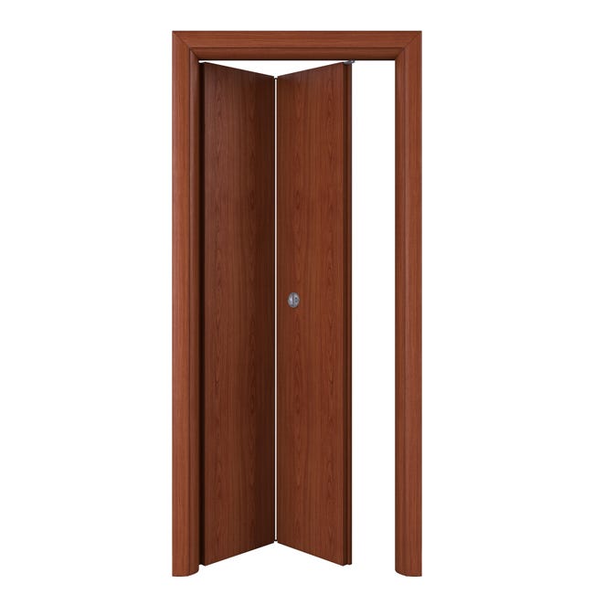 Leroymerlin Porta pieghevole a libro simmetrica Rose ciliegio L 80 x H 210 cm sinistra Esporta salva