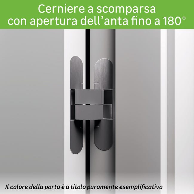 Leroymerlin Porta tamburata battente Bath bianco L 80 x H 210 cm reversibile In vendita