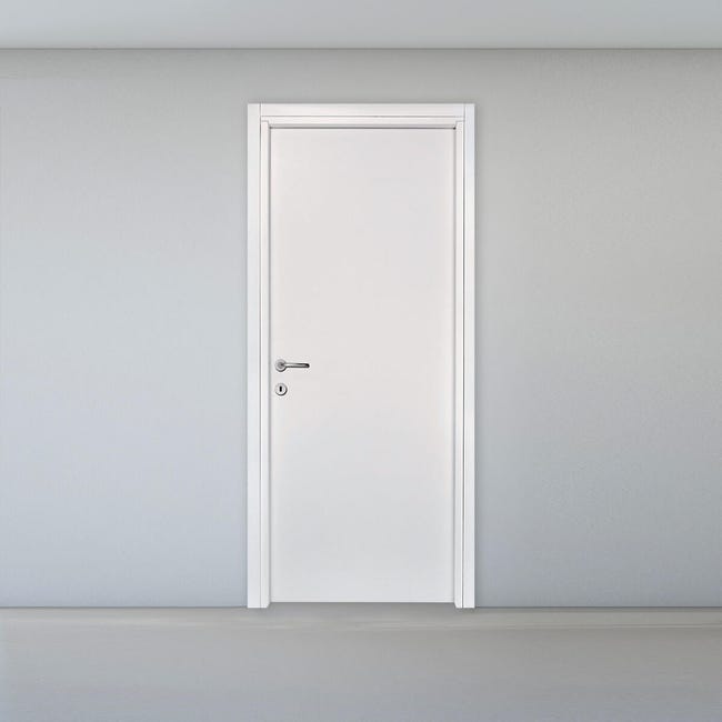 Leroymerlin Porta battente Fresh bianco L 70 x H 210 cm reversibile Italia