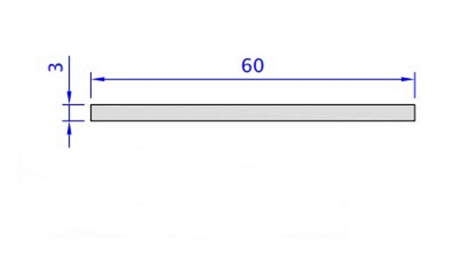 Leroymerlin Coprifilo per finestra PRO1002 in pvc colore bianco P 3 x H 60 x L 3000 mm Promozione Limitata