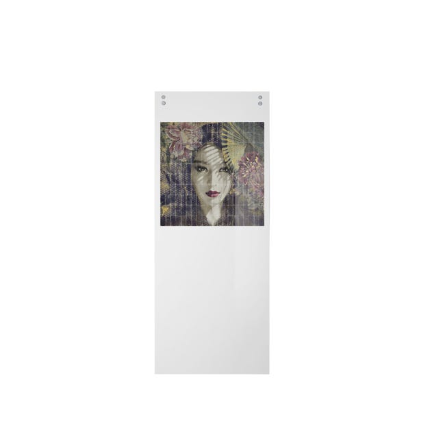 Leroymerlin Porta scorrevole Donna in vetro L 88 x H 215 cm con binario Lux Presa