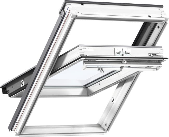 Leroymerlin Finestra da tetto (faccia inclinata) VELUX GGL PK04 2070 manuale L 94 x H 98 cm bianco Saldi