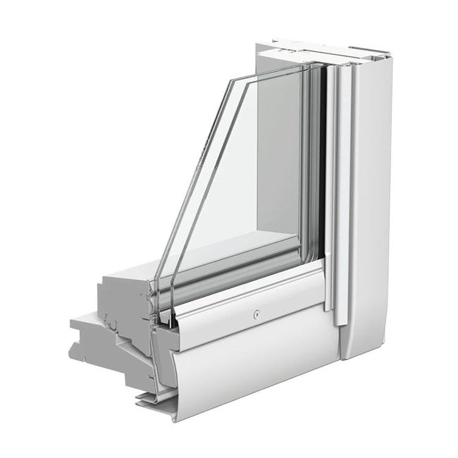 Leroymerlin Finestra da tetto (faccia inclinata) VELUX GGL PK04 2070 manuale L 94 x H 98 cm bianco Saldi