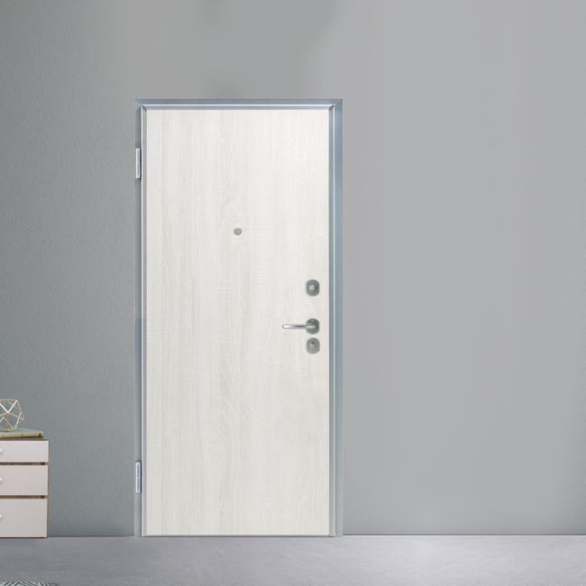 Leroymerlin Pannello per porta d'ingresso coordinato porta Wheat rivestito bianco L 97 x H 212 cm Sp 0.06 mm I Più Venduti