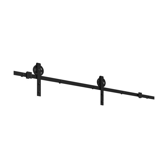 Leroymerlin Sistema scorrevole Rodeo nero per anta in metallo L 2 m Spedizione gratuita