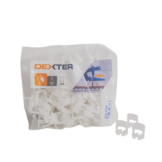 Leroymerlin Sistema livellante per piastrelle a Dritto Sp 3 mm. Confezione da 100 pezzi Offerta San Valentino