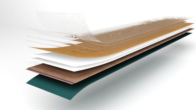 Leroymerlin Pavimento laminato CLASSEN Uberwood rovere chiaro resistente all'acqua Sp 8mm Online Outlet