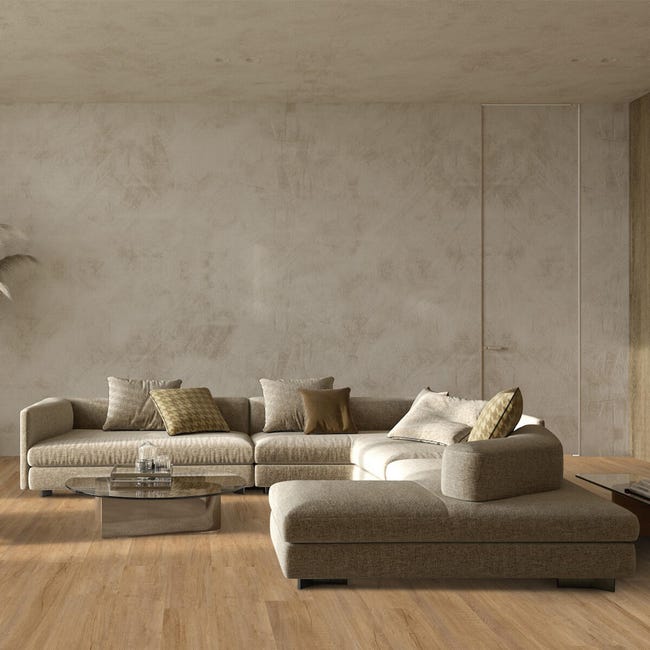 Leroymerlin Pavimento SPC in spc flottante clic passaggio molto intenso Sestriere rovere naturale Sp 5.7 mm GERFLOR Lightning offer