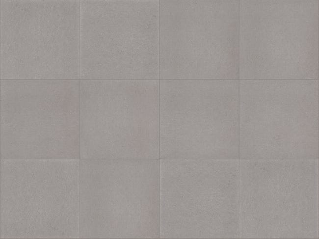 Leroymerlin Piastrella da pavimento esterno Spazio in gres porcellanato opaco grigio 34 x 34cm Sp. 7.4 mm traffico intenso (pei 4/5) R11 Bestseller
