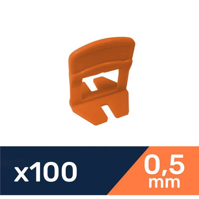 Leroymerlin Sistema livellante per piastrelle a Dritto Sp 0.5 mm. Confezione da 100 pezzi Offerte giornaliere