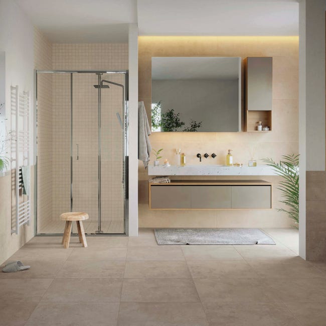 Leroymerlin Mosaico in gres porcellanato Draft Light bianco L 30 x L 30cm x Sp. 8 mm 10 pezzi Fino al 65% di sconto