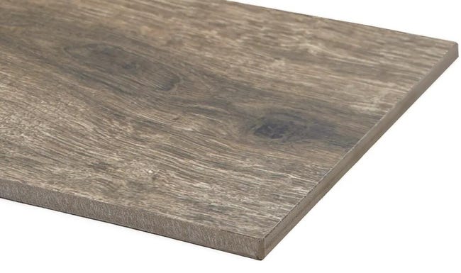 Leroymerlin Piastrella da pavimento e rivestimento interno WOOD in gres porcellanato opaco 62 x 17cm Sp. 8 mm traffico intenso (pei 4/5) R9 Esporta salva