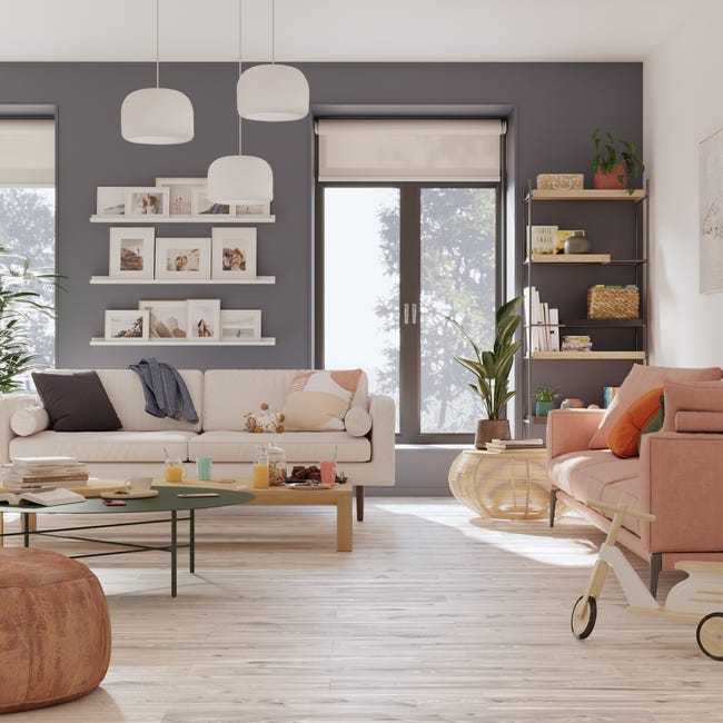 Leroymerlin Pavimento laminato ARTENS DESIGN Waterton grigio resistente all'acqua Sp 8mm Black Friday Prezzi